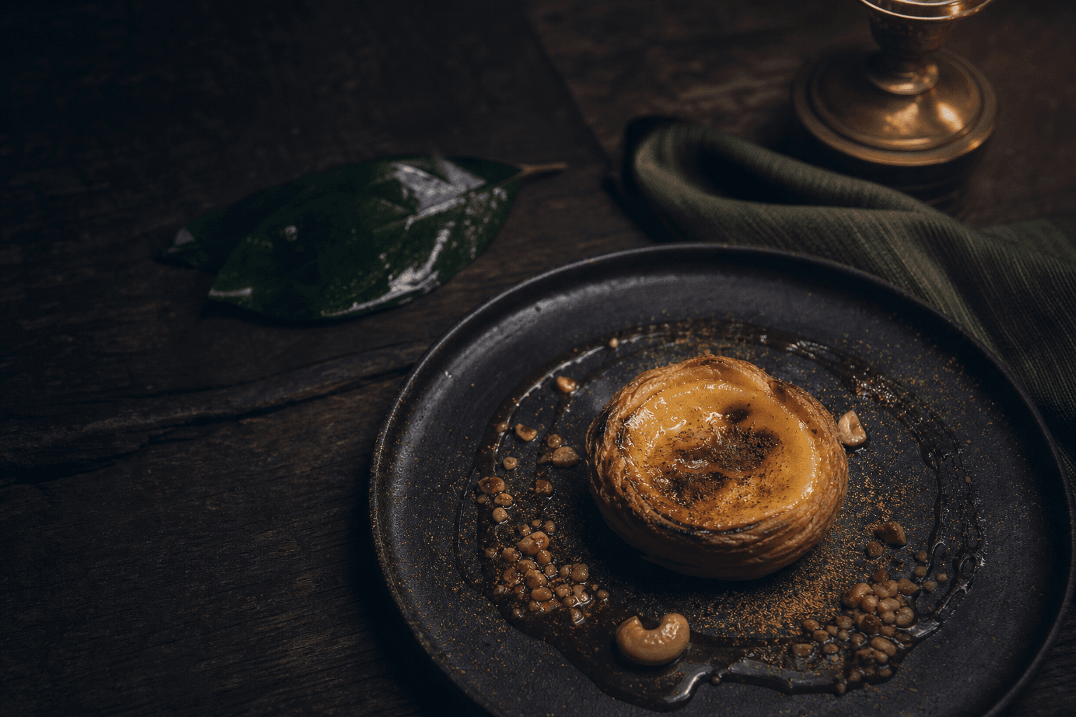 A warm spiced dessert inspired by the old sea route